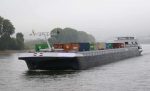 FOR SALE:- Self-Propelled Container Barge – 2008 Blt / 135m LOA